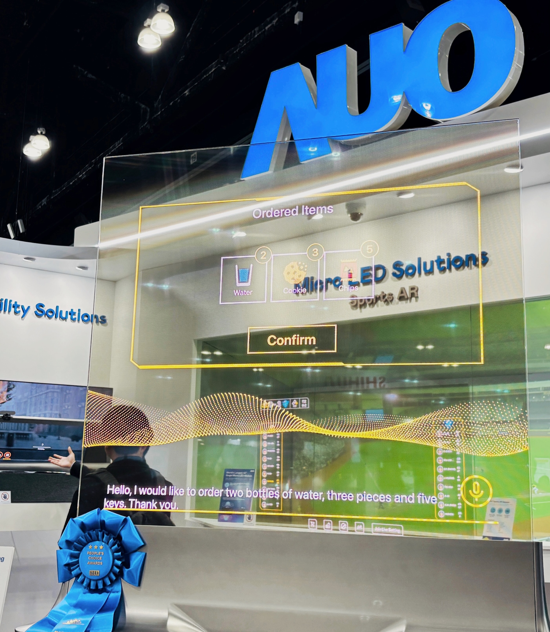 LEYU�پW�I���@ʾ�����¼oԪ Micro LED�����аl�����M��SID 2026